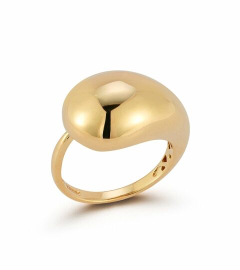 Women’S MATEO  | 14Kt Gold Water Droplet Ring