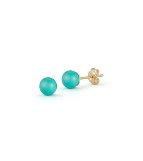 Women’S MATEO  | 6Mm Turquoise Studs