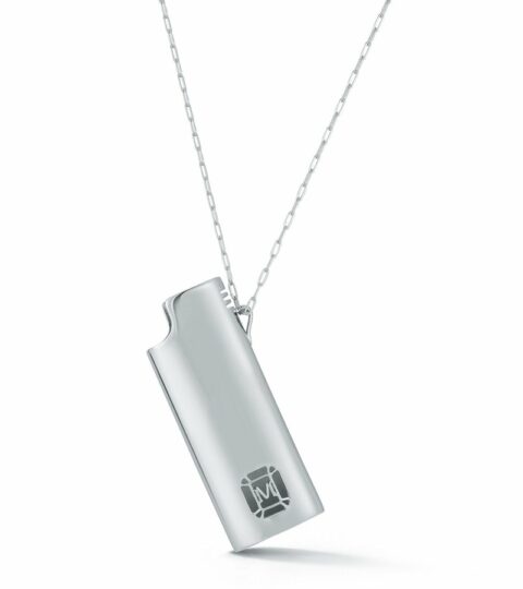 Men’S MATEO  | Silver Lighter Holder Necklace