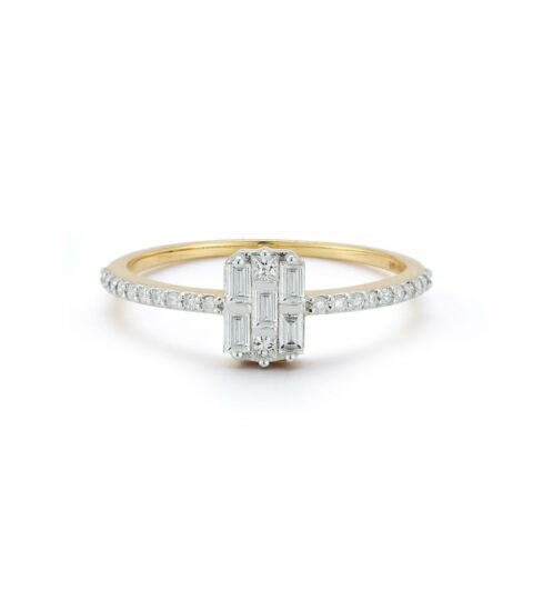 Women’S MATEO  | 14Kt Mosaic Diamond Ring