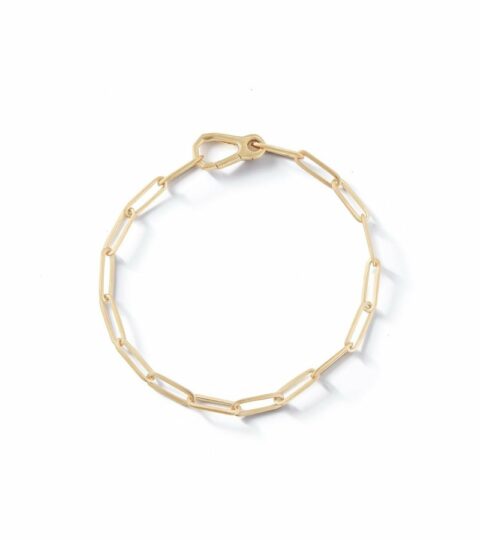 Men’S MATEO  | 14Kt Men’S Paper Clip Chain Bracelet