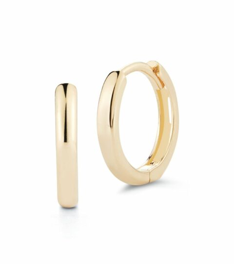 Women’S MATEO  | 14Kt Yellow Gold Huggies