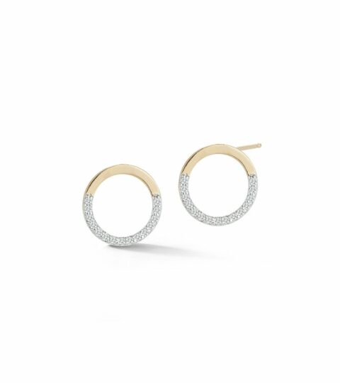 Women’S MATEO  | 14Kt Gold Smallhalfmoon Hoops