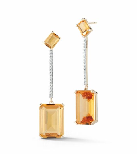 Women’S MATEO  | 14Kt Citrine Sunset Earrings