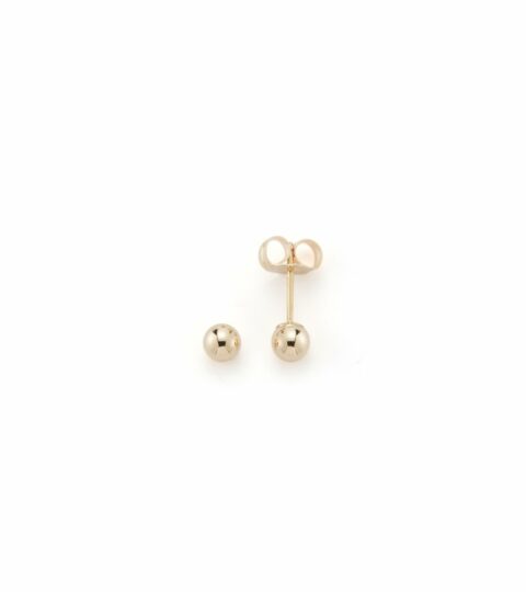 Women’S MATEO  | 4Mm Gold Ball Studs