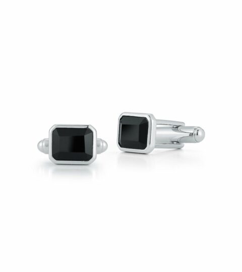 Men’S MATEO  | Emerald Cut Onyx Cufflinks