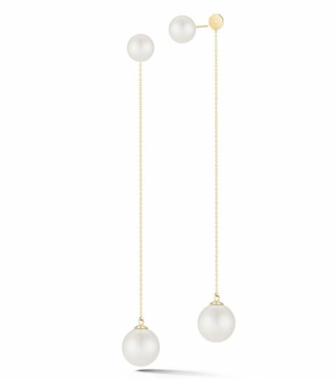 Women’S MATEO  | 14Kt Gold Pearl Ball Drop Earring