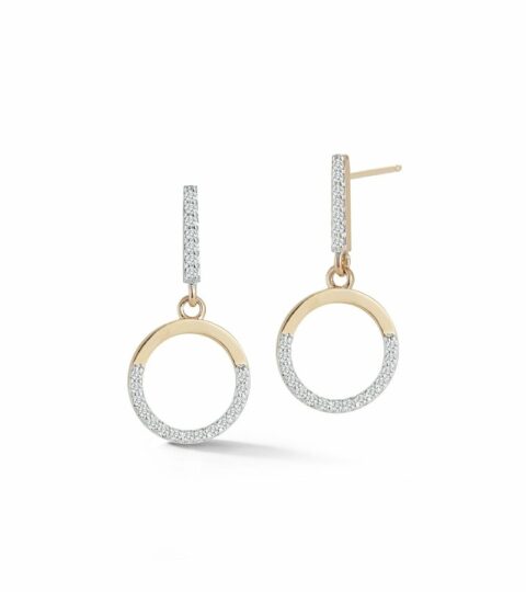 Women’S MATEO  | 14Kt Gold Small Halfmoon Drop Earring