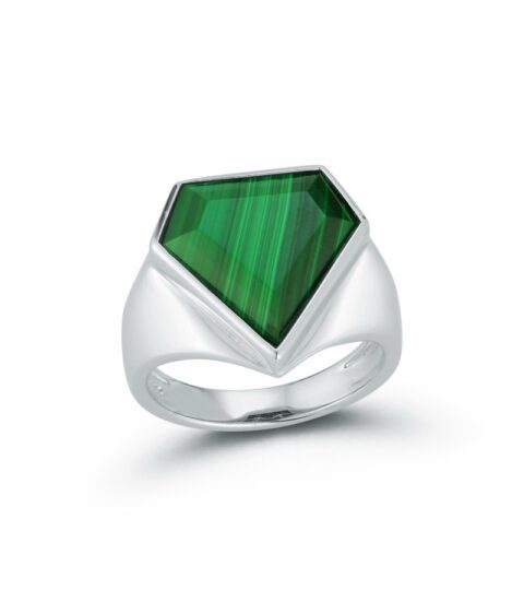 Men’S MATEO  | Malachite Pentagon Ring