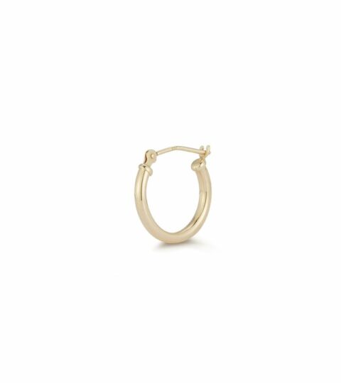 Men’S MATEO  | 14Kt Men’S Single 16Mm Gold Hoop