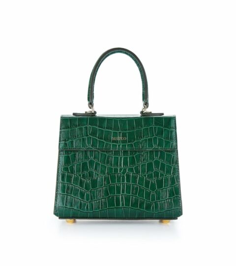 Bags MATEO  | Emerald Croc Elizabeth Bag