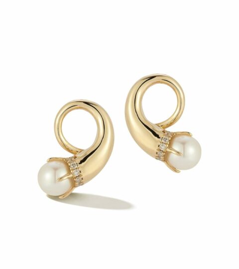 Women’S MATEO  | 14Kt Pearl Cornucopia Earrings