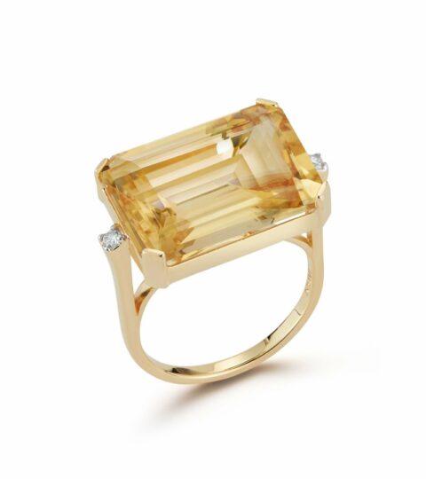 Women’S MATEO  | East West Citrine Ring