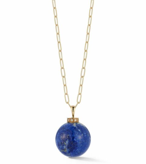 Women’S MATEO  | Lapis Gum Ball Drop Necklace