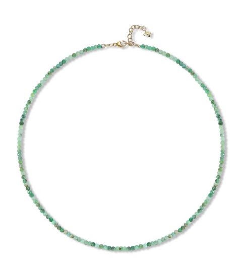 Women’S MATEO  | 14Kt Emerald Beaded Necklace