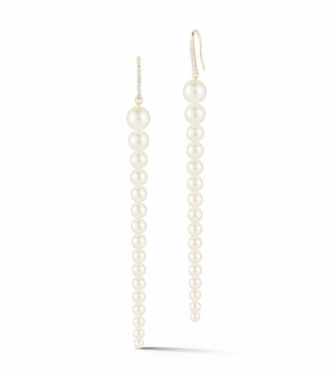 Women’S MATEO  | 14Kt Graduated Pearl Danglers