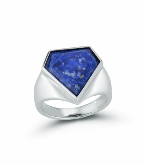 Men’S MATEO  | Lapis Pentagon Ring