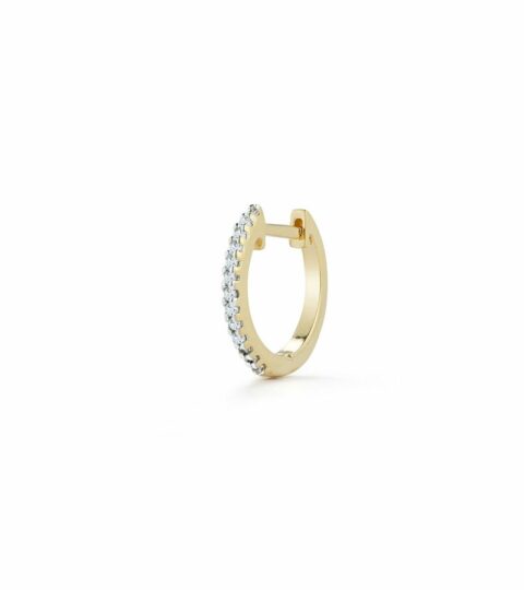 Women’S MATEO  | Single 12Mm Diamond Huggie