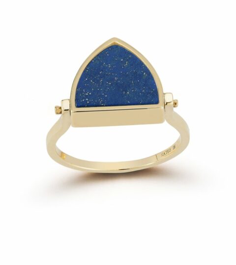 Women’S MATEO  | 14Kt Lapis Flip Ring