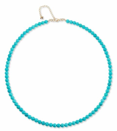 Women’S MATEO  | 14Kt Gold Turquoise Anklet