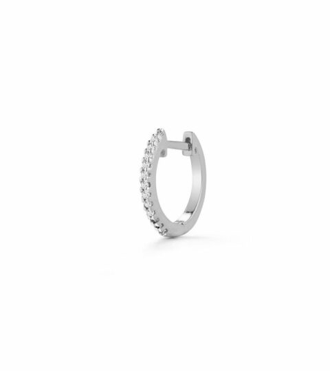 Women’S MATEO  | Single 12Mm Diamond Huggie