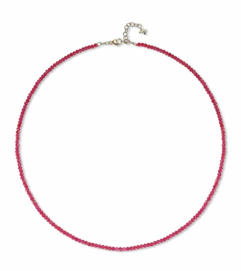 Women’S MATEO  | 14Kt Ruby Beaded Necklace