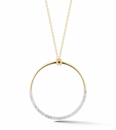 Women’S MATEO  | 14Kt Large Halfmoon Pendant