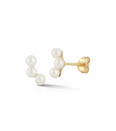 Women’S MATEO  | Trio Pearl Studs