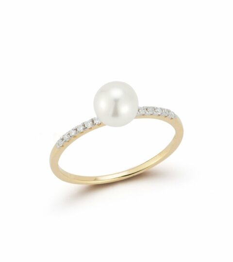 Women’S MATEO  | 14Kt Pearl Sphere Ring